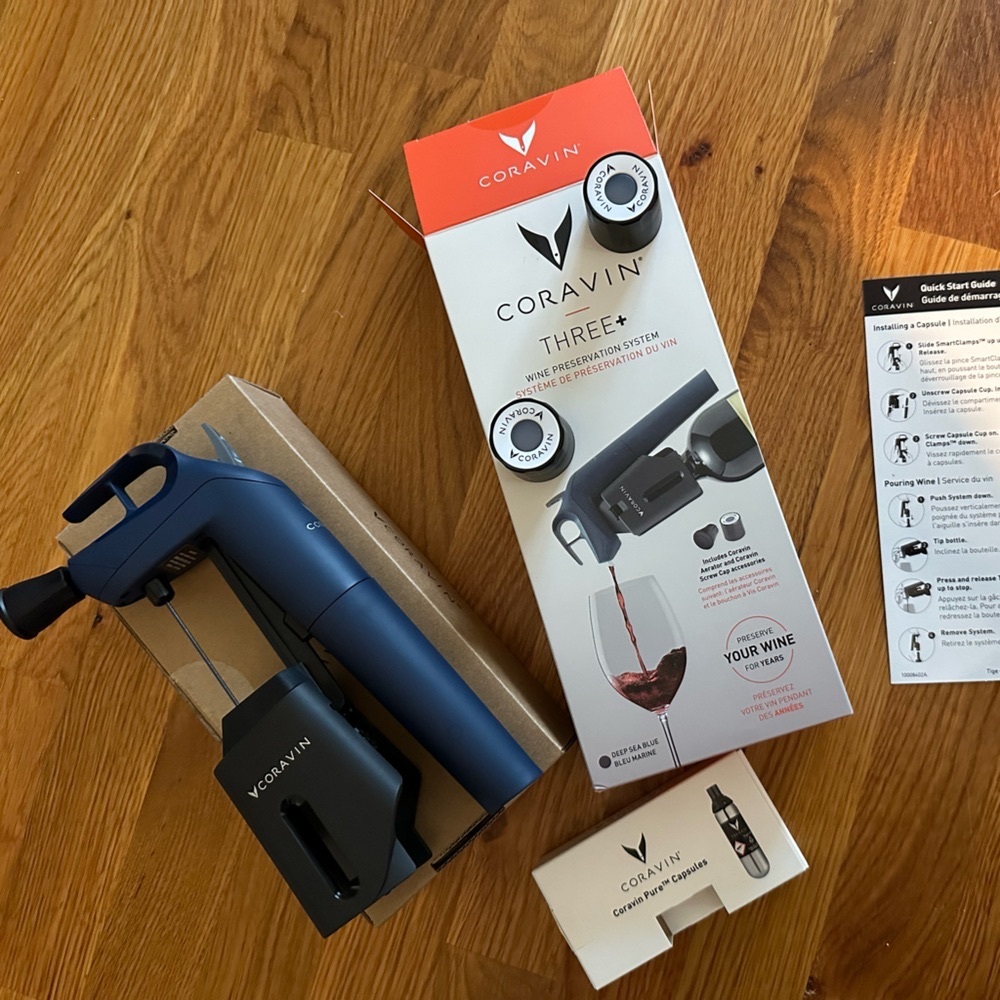 Coravin Timeless three plus wine preservation system
